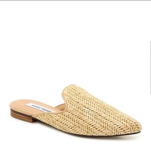 Steve Madden Mattis Woven Pointed Toe Mule Size 6